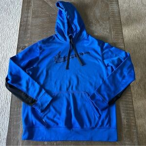Nike Royal Blue Hoodie with Black Details